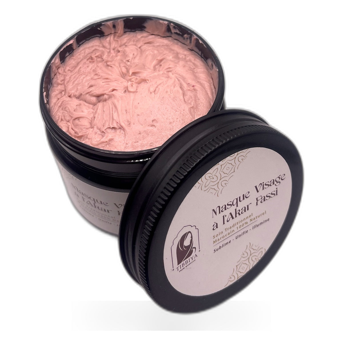 Masque Visage à l'Akar Fassi Tibbiya - pot ouvert
