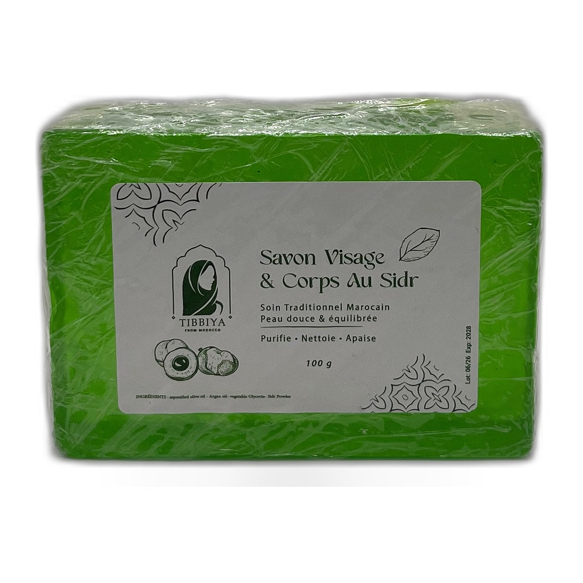 Savon Visage & Corps au Sidr Tibbiya